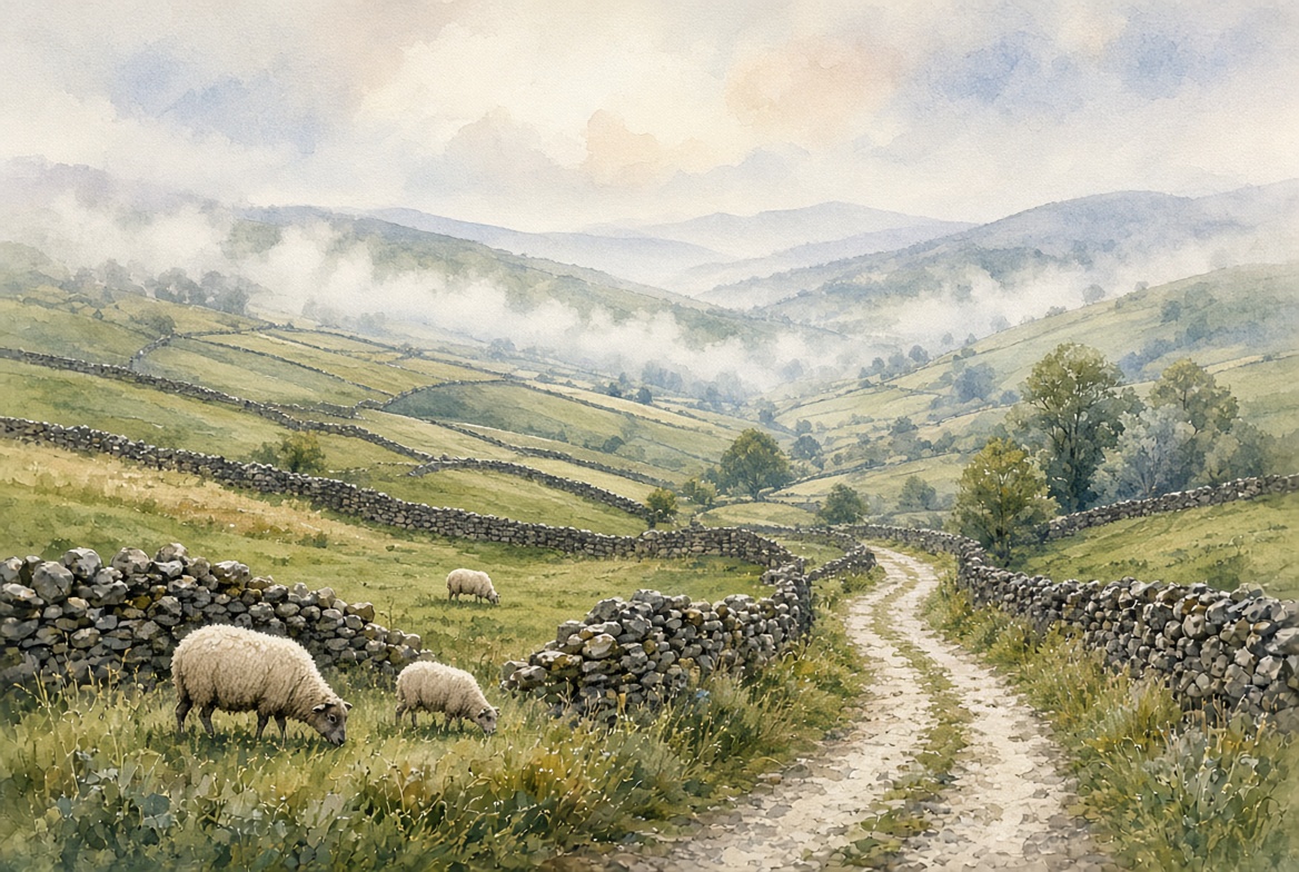 A young veterinarian of an earlier era, ready to meet whatever walked through the farmyard gate